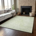 thumbnail image 6 of Addison Rugs Mayfield Washable Transitional Diamond Aloe Rectangle Rug, 10' x 14', 6 of 6