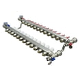 thumbnail image 2 of INTBUYING 12-Branch Floor Heating Water Distributor PEX Radiant Floor Heating Manifold Set Stainless Steel, 2 of 10