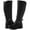 Black-21YY10, variant on GLOBALWIN Women's 21YY10 Black Knee High Fashion Boots 8.5M
