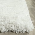 thumbnail image 5 of SAFAVIEH Supreme Charlton Solid Plush Polyester Shag Area Rug, Ivory, 5' x 8', 5 of 5