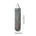 thumbnail image 3 of Wall Mount Pouch Organizer for Kitchen, Top Loading Bottom Dispensing Grocery Pouch Stand Trash Storage Pouch, 3 of 6