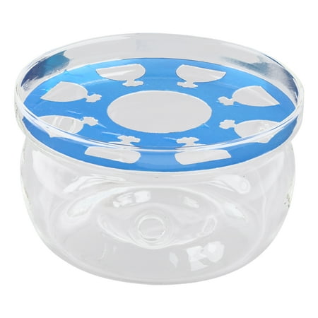 

Glass Tea Warmer Retro Candle Stand Holder Heating Tea Tool for Tea Lovers