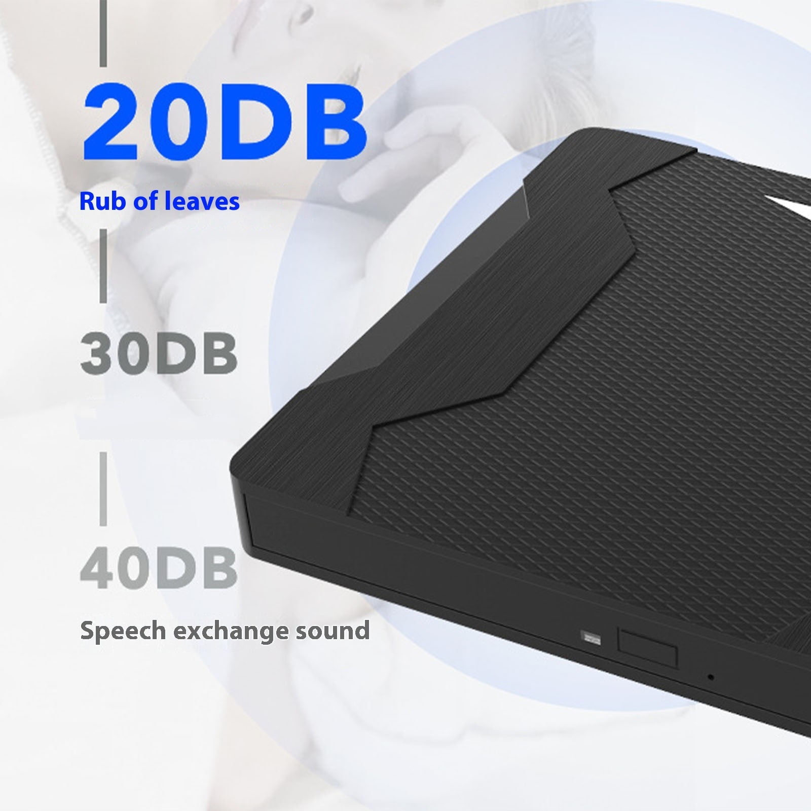 External Disc Burning Reader USB3.0 4 in 1 Function External Disk Drive For Laptop Desktop Operating Systems Lightweight