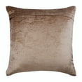 thumbnail image 3 of The HomeCentric Pillow Cover, Gold Shams, Gold Tulip Flower Glitter Floral Theme Pillow Shams, Pack of 2, 24x24 inch (60x60 cm) Pillow Sham, Square Velvet Shams, Pillow Shams, - Golden Tulips, 3 of 3