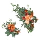 thumbnail image 2 of 2x Boda Rosa Artificial Flor Sunnimix Arco Decoración para Boda Corona Colgante de Puerta Delantera, 2 of 8