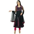 thumbnail image 3 of Atasi Womens Readymade Black Anarkali Suit With Dupatta Salwaar Kameez Indian Bollywood Dress - Custom Clothing, 3 of 9