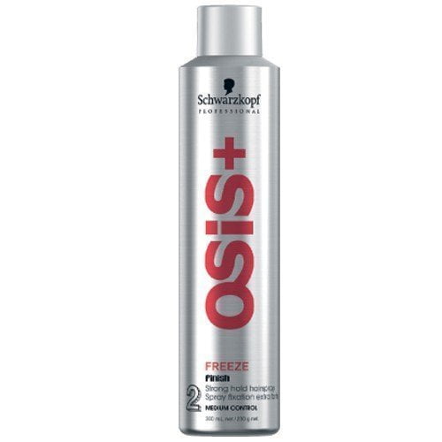 SCHWARZKOPF OSiS Freeze Finish 2 Strong Hold Hair Spray (Aerosol), 15 oz