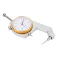 thumbnail image 1 of Curved Tip Thickness Meter, 0 To 20mm Curved Tip Measuring Thickness Gauge Shockproof Easy Carry Precise 0.1mm Resolution  for Hollow Pipe, 1 of 8