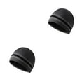 thumbnail image 1 of maskred Slouchy Caps Mesh Fabric Assorted Colors Fleeced Durability Comfortable Beanie Great Texture Long-time Service Wool Hat Dark Grep 2Set, 1 of 6