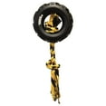 thumbnail image 3 of Tonka Tire with Rope Tug Dog Toy, Small, 3.8 in Ø, 3 of 3
