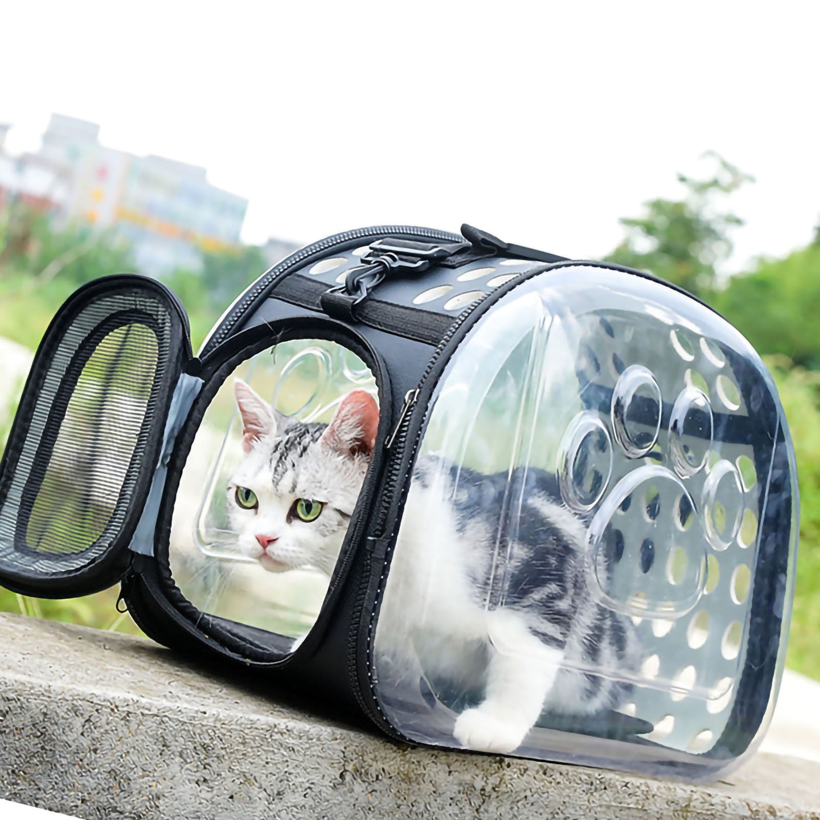 Space Capsule Transparent Bags,Cat Carrier Backpack Portable Pet Carrier Package Cat Carrier Backpack Unrivaled Performance