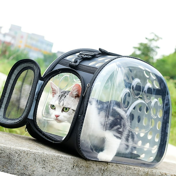 NOUVEAUTÉ - Sac à dos de transport transparent pour chat et chien