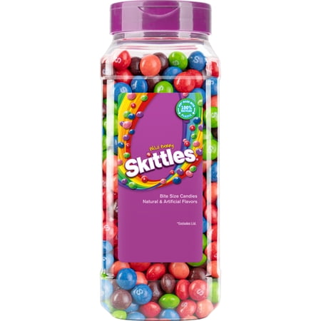 Skittles Wild Berry Chewy Candy - 30 oz Bulk Jar