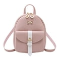 thumbnail image 2 of Btafrte Minibolso Hombro Cuero PU Con Hoja Lazo Color para Mujer (rosa), 2 of 9