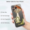 thumbnail image 2 of Yoga Frog Mushroom Clear Case for iPhone 13 Pro,Transparent Soft TPU Bumper Full Cover Case, 2 of 5