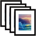 thumbnail image 1 of Marcos de fotos SESEAT de 16 x 20 cm negros para 11 x 14 cm con tapete, 1 of 8