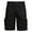 Black, variant on Odeerbi Summer Cargo Shorts for Men Bermuda Shorts Camouflage Work Shorts Mid-waist Multi-pocket Pants 2025 Casual Sports Shorts Black