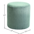 thumbnail image 3 of Meridian Furniture Roy Grey Ottoman/Stool, 3 of 7