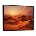 thumbnail image 2 of Designart "Desert White Dunes V" Landscapes Floater Framed Canvas Art Print, 2 of 7