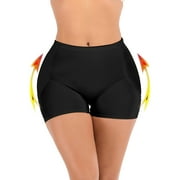 LELINTA Panty Butt Lifter Shaper for Womens Shapewear Boyshorts Control Butt Enhancer Panties,Black/Beige/Plus Size M-3XL