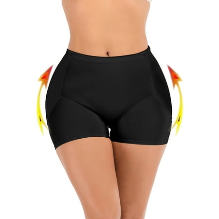 LELINTA Panty Butt Lifter Shaper for Womens Shapewear Boyshorts Control Butt Enhancer Panties Black/Beige/Plus Size M-3XL