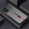 thumbnail image 3 of Matte Case for Samsung Galaxy M62 M53 M52 M51 M33 M32 M31 M30S 5G J8 J7 J6 J5 J4 Case Funda Cartoon Marvel Spider-Man Spider Web, 3 of 5