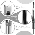 thumbnail image 4 of Adaptador de broca de agujero cuadrado y 4 brocas para taladro de columna, cincel hueco, herramienta de embutir para máquina de embutir, 4 of 5