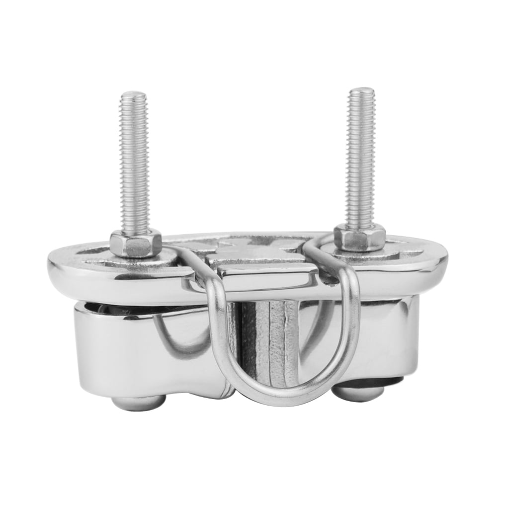 1x Boat Yacht Cam Cleat Marine Grade 316 Stainless Steel 68x35mm Wear-Resistance 