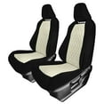 thumbnail image 3 of For Toyota Corolla 2020-2024 FH Group Custom Fit Neoprene Car Seat Covers Waterproof Beige - Full Set, 3 of 9