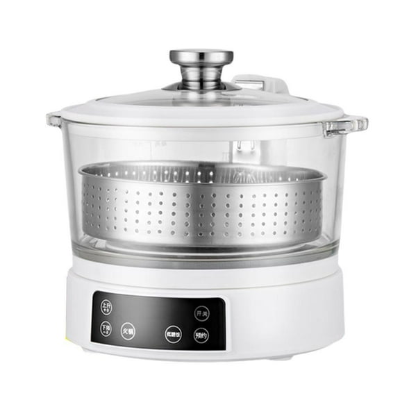 Low Sugar Rice Cooker Low Carb Rice Steamer Basket, 3 L Lifting Sugar Removal Rice Cooker, Stainless Steel Rice Cookers with Digital Display Panel, Smart Rice Cooker