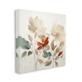 thumbnail image 4 of Stupell Industries Beige Flowers Red Detail Botanical & Floral Painting Gallery Wrapped Canvas Art Print Wall Art, 36 x 36, 4 of 8