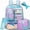 Blue Mermaid, variant on Kids Backpack Set for School for Girls,3-In-1 Backpacks for Girls with Lunch Box Pencil Case, Cute Bookbag Gift for Birthday Christmas Back To School Ages 6-12