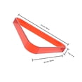 thumbnail image 2 of LOLIPPYY 2Pcs Red Triangle Billiard Frame Portable Pool Rack for Room Or Pub, 2 of 8