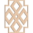 thumbnail image 3 of Ekena Millwork 23 3/8"W x 23 3/8"H x 1/4"T Large Blendon Decorative Fretwork Wood Wall Panels, Red Oak, 3 of 6