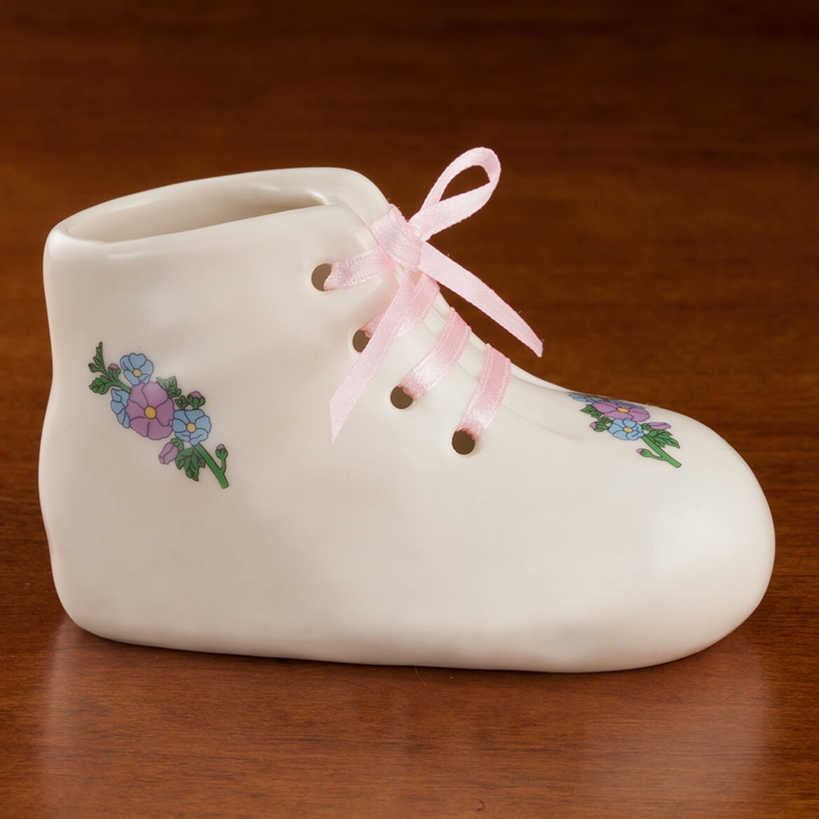 Porcelain Baby Bootie Heirloom Pink Girl Ceramic Baby Shoe Keepsake Birth Baptism or Christening Gift 4 Long by 2 Wide Walmart