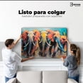 thumbnail image 3 of Cuadro Decorativo Canvas Revolution Elefantes Corriendo 90x60, 3 of 4