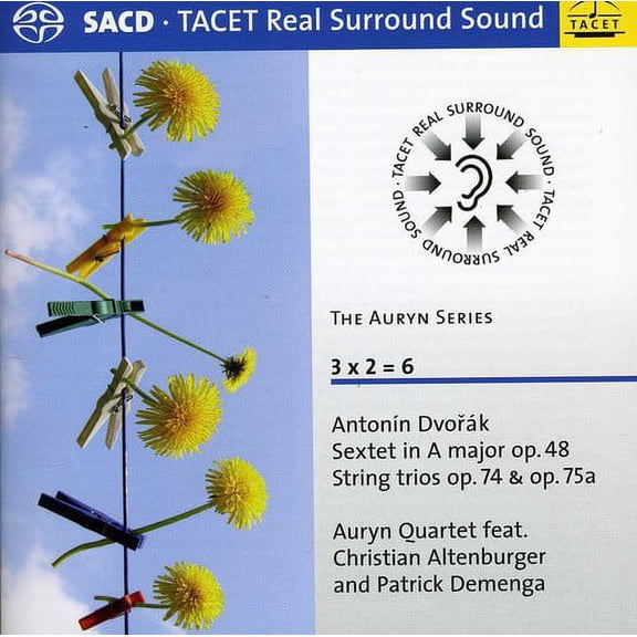 Auryn Quartett - 3 X 2 = 6 - Music & Performance - SACD
