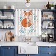thumbnail image 2 of Curtains 84 Inches Long 2 Panels, Cartoon Animals Grommets Window Treatment Curtain, Watercolor Flower Leaf Plant Thermal Curtains Drapes for Living Room/Bathroom, 2 of 9