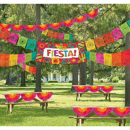  Fiesta  Indoor Outdoor Decorating Kit Walmart  com