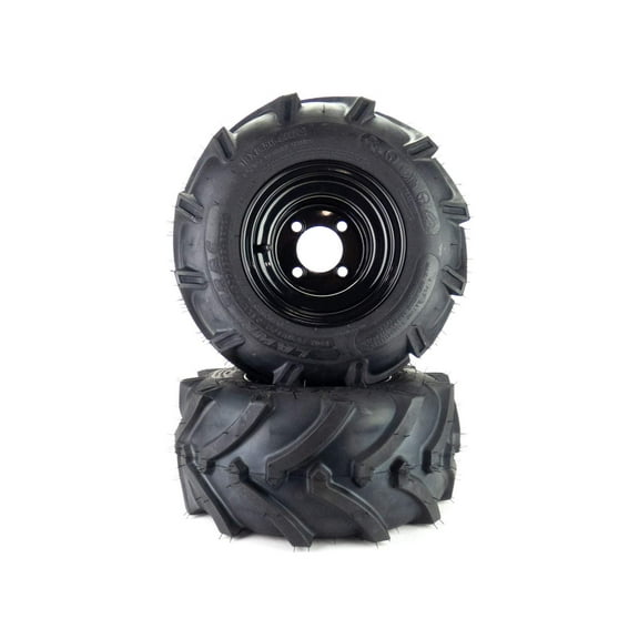 (2) Aggressive Tire Assemblies 18x8.50-8 Fits BigDog Alpha 42" 52" 604963