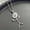 04 White K K1457, variant on Cute Cartoon Stickman Pendant Stainless Steel Necklace