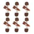 thumbnail image 1 of AMLESO 6 Pairs of Vintage Resin PU Leather Toggle Buttons with Rope, Duffle Horn Toggle, 1 of 7