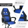 thumbnail image 4 of NiamVelo PC Gaming Chair Massage Office Chair Adjustable Computer Chair with Lumber Support for Adults and Kids 250lbs capacity,Blue, 4 of 7
