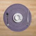 thumbnail image 4 of RUIQPGRT Sales Today Clearance Coolmade Round Woven Placemats Set Of 6 Dining Tables Kitchen Decor, 4 of 5