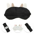 thumbnail image 2 of Unique Bargains Portable Adjustable Eye Mask for Comfortable Travel White, 2 of 3