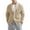 Khaki #8, variant on Zimjoy Mens Cardigan Sweaters Button Up Cable Knit Sweater Long Sleeve Shawl Collar Mens Sweater Loose Fit Casual Mens Cardigan Fall Winter Outwear with Pockets, Khaki L