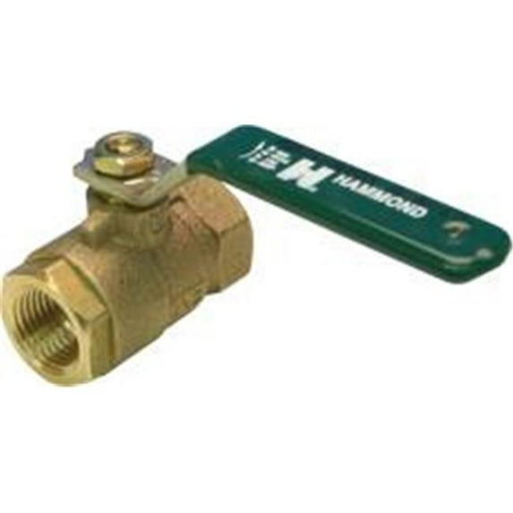 Hammond Valve Corp 294634 Fl Pt Bz Bll Vlv Thrd . 5 inch Lf -Pack of 2