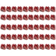 thumbnail image 3 of Tzilke 50 Ins-Style Wedding Candy Boxes with Burgundy Ribbon - Elegant Favor Boxes for Weddings and Engagements, 3 of 8