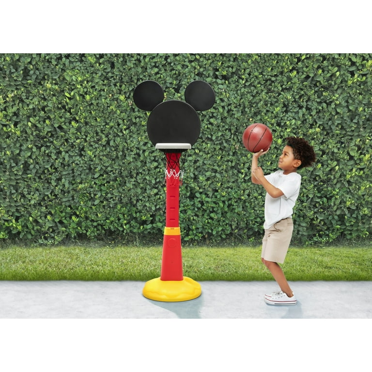 Disney Mickey Mouse Plastic Basketball Set by Delta Children Disney Mickey Mouse Plastic Basketball Set by Delta Children
