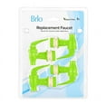 thumbnail image 2 of Brio Water Dispenser Replacement Valve 4 Pack, Cooler Faucet Spigot for Beverage Dispensers, Crocks, Coolers, and More B.P.A.-Free Food Safe Material (Lime Green), 2 of 5